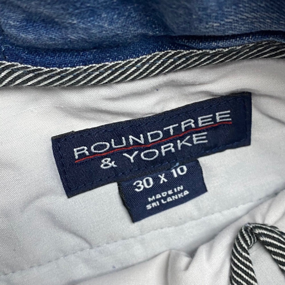 Roundtree‎ & Yorke Travel Smart Mens Pleated Shorts Expander Waistband 30 NWT - Picture 8 of 10